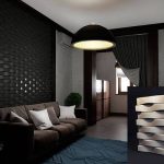 3D панель Кирпичики 500х500х30мм