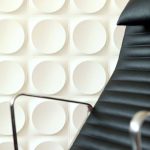 Гипсовые 3D панели Кольца 340x340x40мм