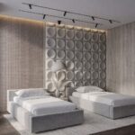 Гипсовые 3D панели Кольца 340x340x40мм — изображение 6