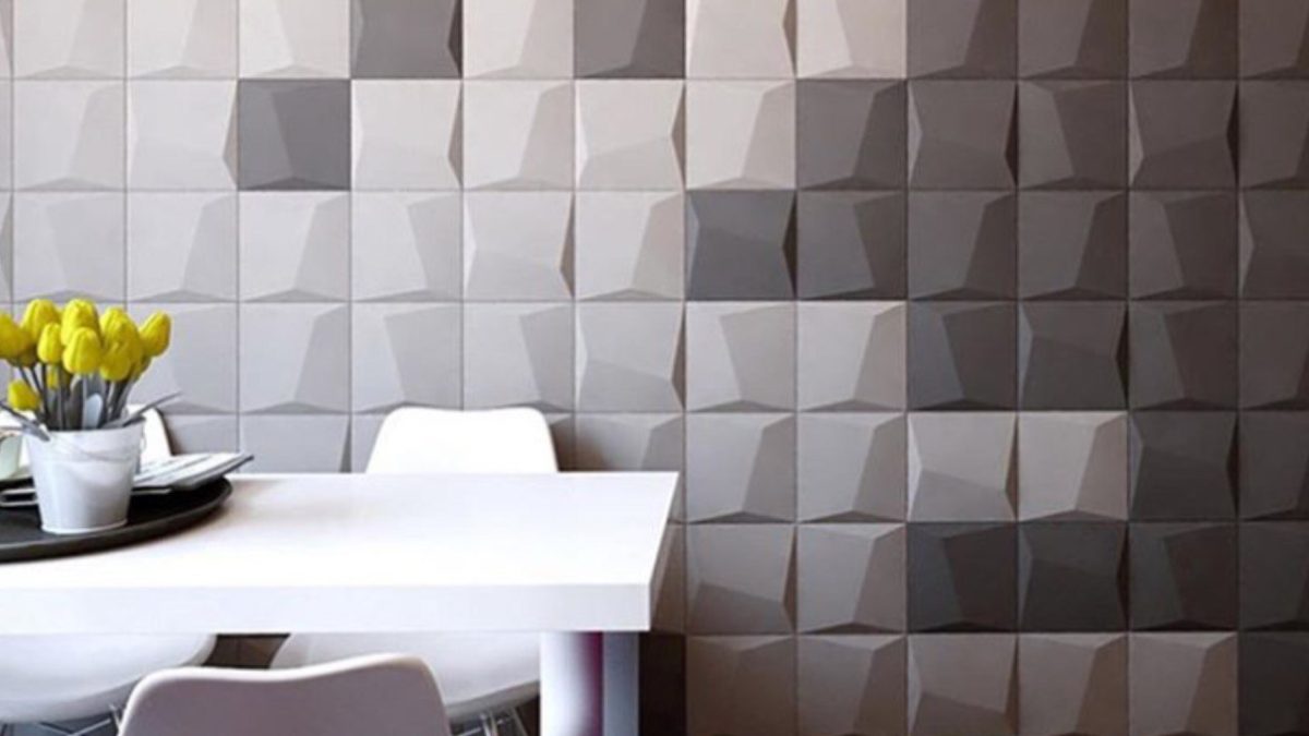 3D панель из гипса КОСОЙ КВАДРАТ — изображение 4