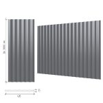 Крупноформатная гипсовая 3Д панель Спарта 60