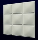 Гипсовые 3D панели  Кубики 500х500х20мм — изображение 2