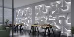3D панель из гипса «LED IQ» — изображение 6