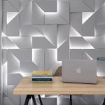 3D панель из гипса «LED IQ»