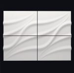 3D панели из гипса  Лотос 600х 460х40мм — изображение 3