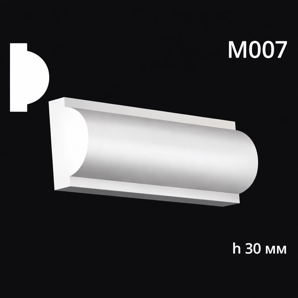 Гипсовый молдинг M007 — изображение 1