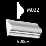 Гипсовый молдинг M022