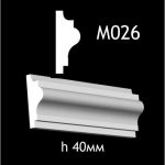 Гипсовый молдинг M026