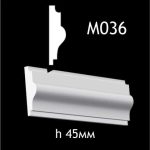 Гипсовый молдинг M036