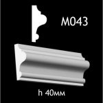 Гипсовый молдинг M043
