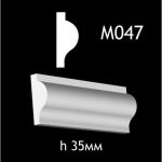 Гипсовый молдинг M047