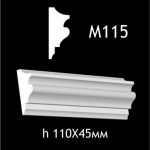 Гипсовый молдинг M115
