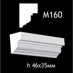 Гипсовый молдинг M160
