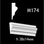 Гипсовый молдинг M174