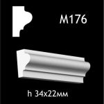 Гипсовый молдинг M176