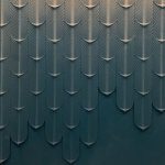 Гипсовые 3D панели Перья 250x120x15мм