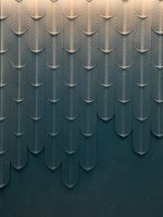 Гипсовые 3D панели Перья 250x120x15мм