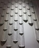 Гипсовые 3D панели Перья 250x120x15мм — изображение 3