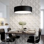 3D панель из гипса  Пирамидки 500х500х25мм — изображение 3