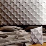 3D панель из гипса  Пирамидки 500х500х25мм