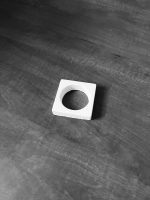 Гипсовый подрозетник 1