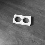 Гипсовый подрозетник 2