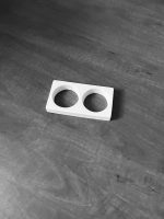 Гипсовый подрозетник 2