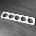 Гипсовый подрозетник 5