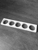 Гипсовый подрозетник 5