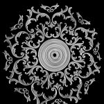 Розетка гипсовая наборная Р-9