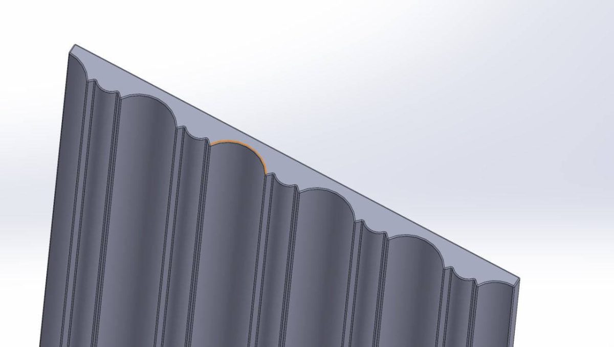 Крупноформатная гипсовая 3Д панель "Rome" — изображение 4