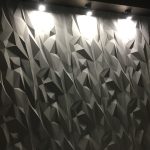 Гипсовые 3D панели Стелс 500x500x45мм