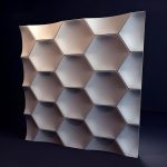 Гипсовые 3D панели Медок 500х 500х18мм. — изображение 3