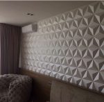 3D панель из гипса Трианглы — изображение 5