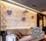 3D панель из гипса «Улей»