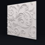 3D Панель из гипса ВЕРОНА 500x500x20мм