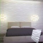 3D панель из гипса ВОЛНУШКА 500x500x25мм