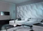 Гипсовые 3D панели ЯДРА 500x500x30мм — изображение 3