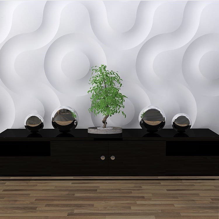 Гипсовые 3D панели ЯДРА 500x500x30мм — изображение 2