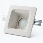 Гипсовый точечный встраиваемый светильник SV-005 белый — изображение 2