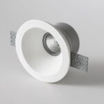 Гипсовый точечный встраиваемый светильник SV-003 белый — изображение 2