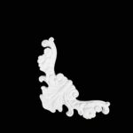 Декоративный угол гипсовый ДУ 25