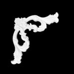 Декоративный угол гипсовый ДУ 26